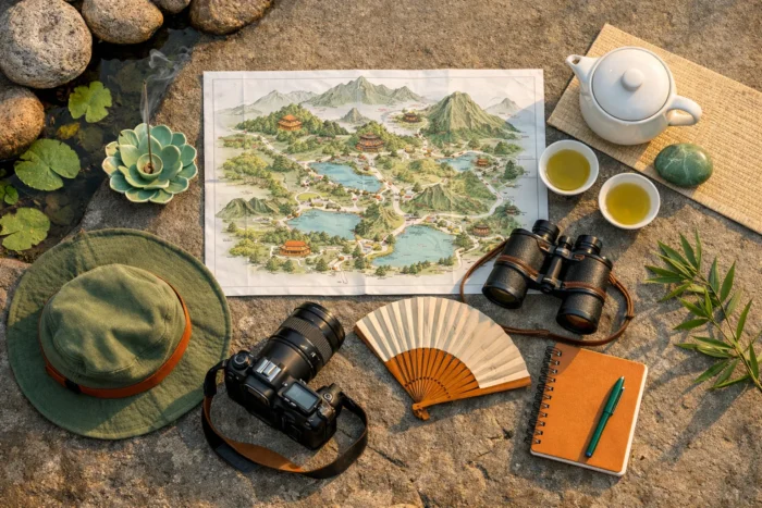 Sorties accessibles et lieux apaisants en Chine