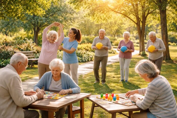 Activités physiques adaptées pour personnes Alzheimer avec sport thérapeutique et exercices mémoire douce