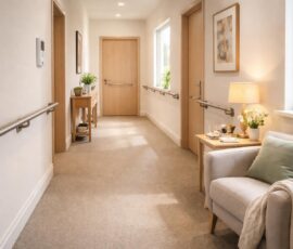 Adapter votre logement pour seniors avec barres de soutien Inda et sol antidérapant