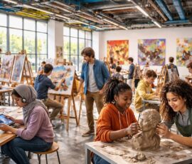 Les ateliers culturels et artistiques pour les jeunes au Centre Pompidou