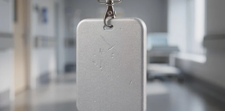 Pourquoi le badge personnalisé pour aide-soignante facilite l’identification en milieu médical