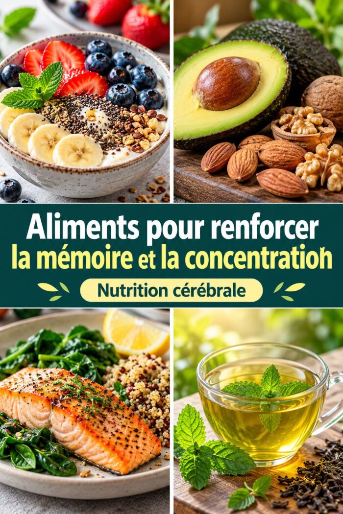 Renforcez votre mémoire et concentration avec ces aliments