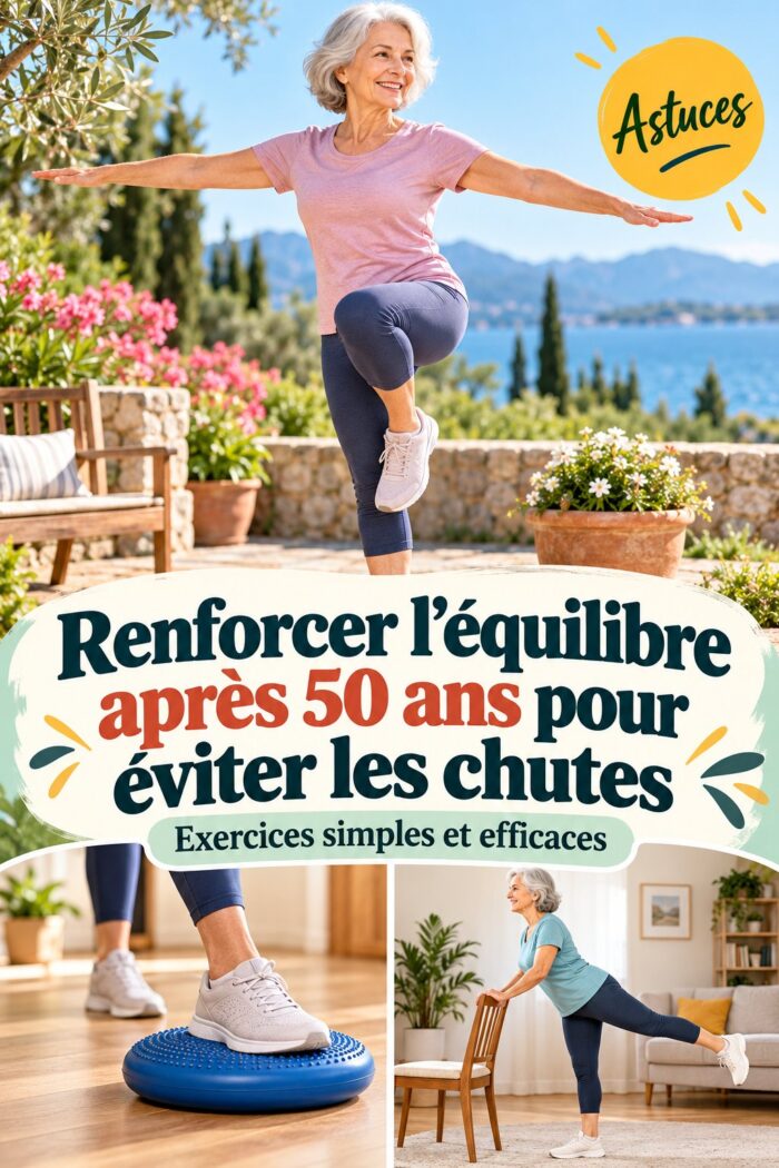 Améliorez votre équilibre après 50 ans pour prévenir les chutes