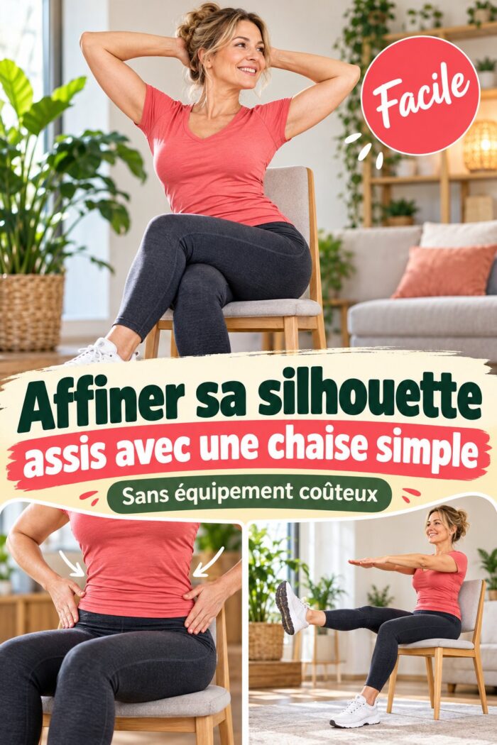 Affiner sa silhouette tout en restant assis